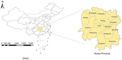 Spatiotemporal analysis of tuberculosis in the Hunan Province, China, 2014–2022